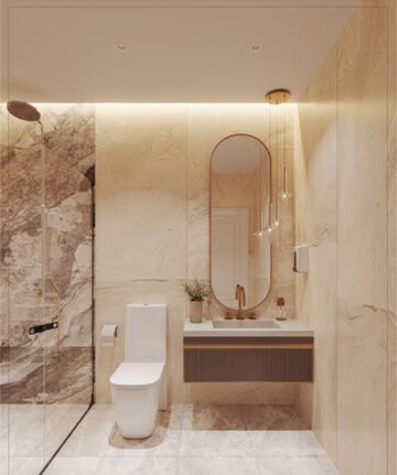 Bathroom in 3.5 BHK Villa at Jak Green Villas II, Sector 12 Greater Noida – for Sale