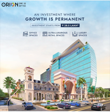  Shop – Exterior View View at Wellgrow Orion One 32, Sector 132 - for Sale