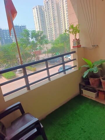 Balcony in 3 BHK Apartment at Purvanchal Royal City, Chi V Greater Noida – for Sale