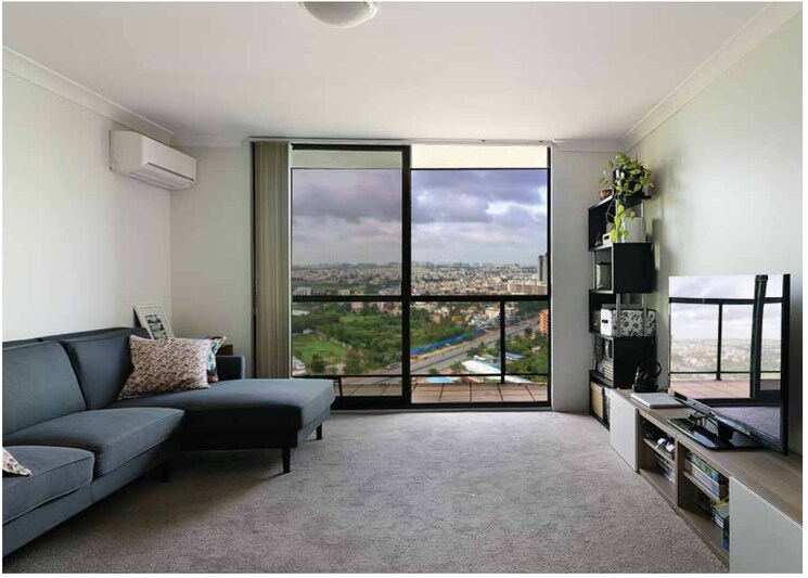 Living Room, pashmina-waterfront 2.5 Bedroom 1676 Sq.Ft. Apartment In Old Madras Road Bangalore 7817355