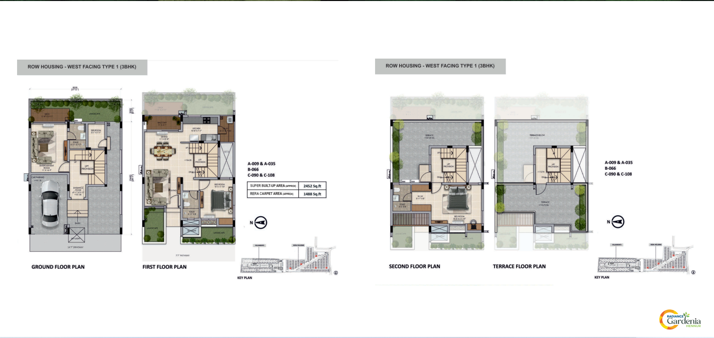 5 BHK Villa For Resale in Radiance Gardenia Off Hennur Road Bangalore  7817528