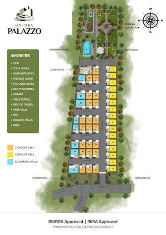 3 BHK Villa For Resale in SLN Nidhi Palms Budigere Cross Bangalore  7817591