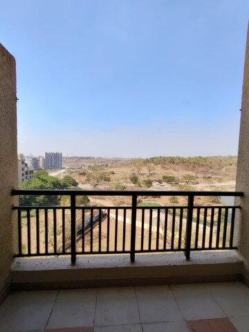 Balcony in 1 BHK Apartment at Mohan Nano Estates, Ambernath West – for Sale