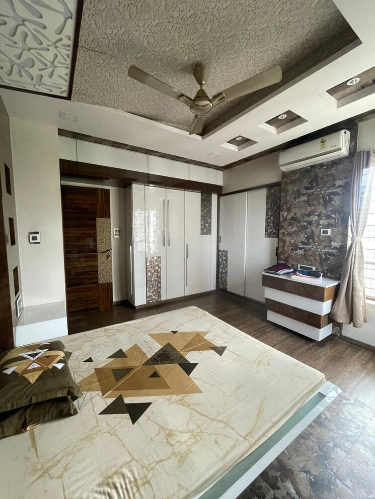 Bedroom, lodha-luxuria 3 Bedroom 1144 Sq.Ft. Apartment In Majiwada Thane 7817616