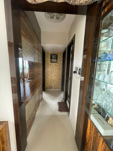 Building Lobby in 3 BHK Apartment at Lodha Luxuria, Majiwada – for Sale