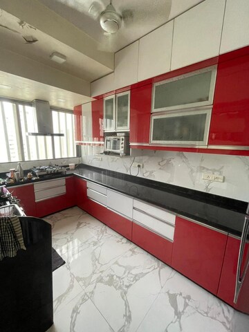 Kitchen in 3 BHK Apartment at Lodha Luxuria, Majiwada – for Sale