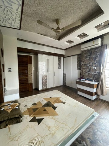 Bedroom in 3 BHK Apartment at Lodha Luxuria, Majiwada – for Sale