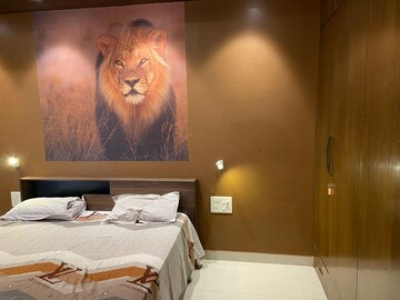 Bedroom in 4 BHK Apartment at Adani Shantigram Water Lily, Shantigram – for Sale