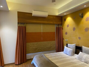 Bedroom in 4 BHK Apartment at Adani Shantigram Water Lily, Shantigram – for Sale