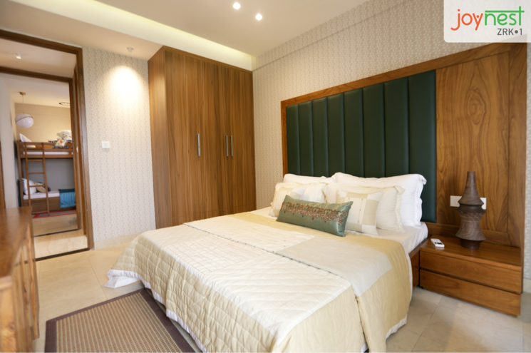 Bedroom, sushma-joynest-zrk 3 Bedroom 1350 Sq.Ft. Apartment In Ghazipur Zirakpur 7817694