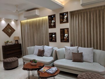 Living Room in 2.5 BHK Apartment at Larkins Pride Palms, Dhokali – for Sale