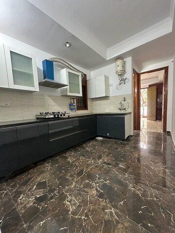 Kitchen in 3 BHK Builder Floor at Saket – for Sale