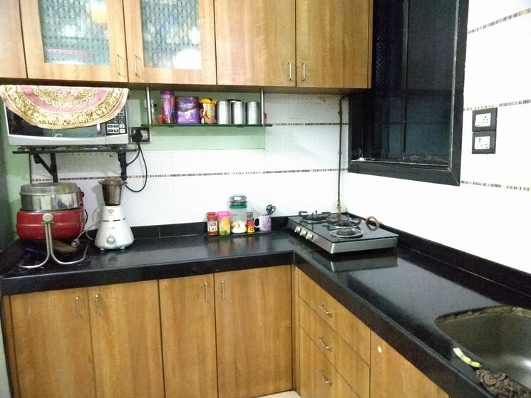 Kitchen, pride-park 1 Bedroom 600 Sq.Ft. Apartment In Dhokali Thane 7817884