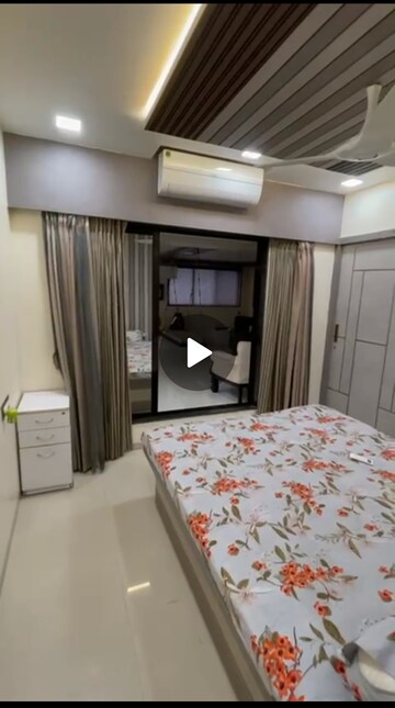 Bedroom in 2.5 BHK Apartment at New Om Tower, Mira Road East – for Sale