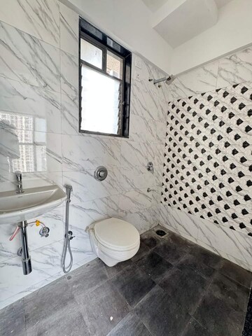 Bathroom in 1 BHK Apartment at Lodha Vista, Lower Parel – for Rent