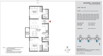 2 BHK Apartment For Resale in Godrej Ananda Bagaluru  Bangalore  7818166