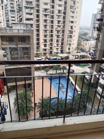 Balcony in 3 BHK Apartment at MCC Signature Heights, Raj Nagar Extension – for Rent