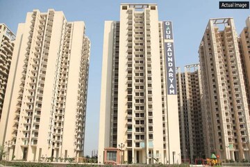3.5 BHK Apartment – Exterior View View at Gaur Saundaryam, Tech Zone 4 Greater Noida - for Sale