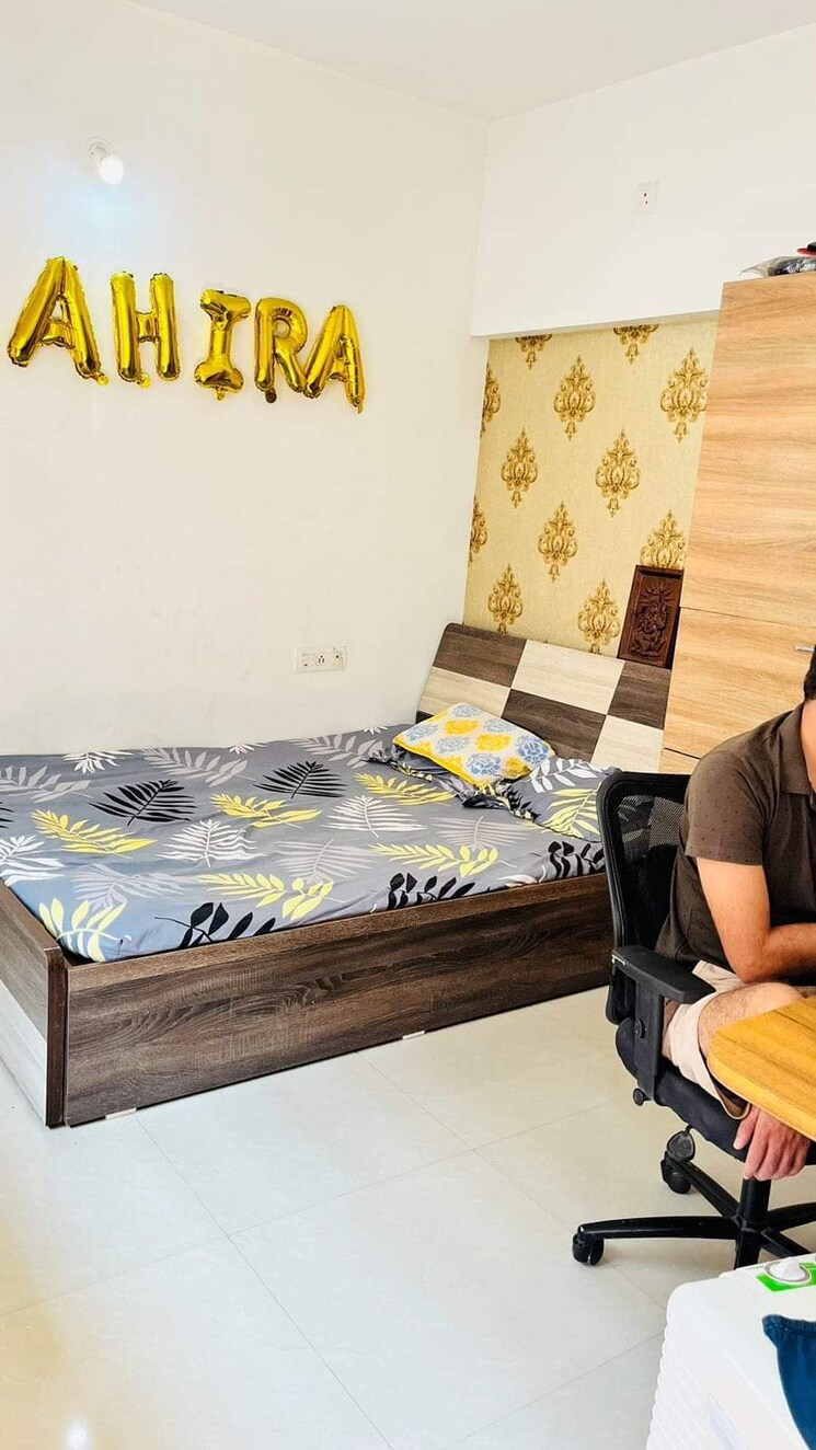 Bedroom, kumar-park-infinia 3 Bedroom 950 Sq.Ft. Apartment In Fursungi Pune 7818295