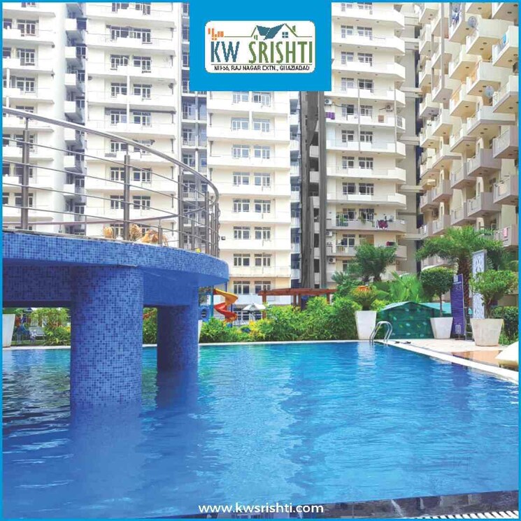 Swimming Pool, kw-srishti 2 Bedroom 1040 Sq.Ft. Apartment In Raj Nagar Extension Ghaziabad 7818351