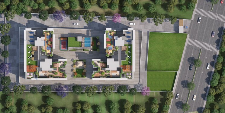 Master Plan, garve-33-central-avenue 2 Bedroom 752 Sq.Ft. Apartment In Tathawade Pune 7818499