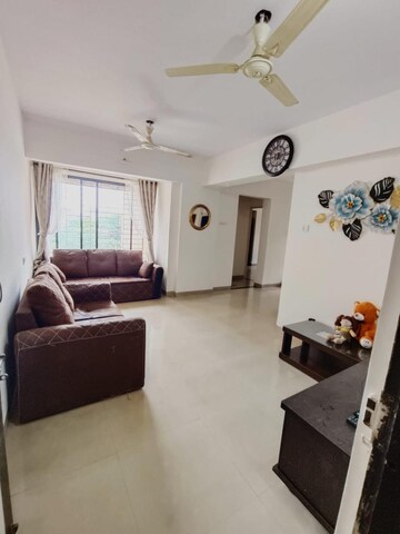 Living Room in 2 BHK Apartment at Shakti Swami Krupa CHS, Dhokali – for Sale