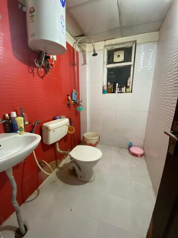 Bathroom in 4 BHK Builder Floor at Shalimar Garden Extension ii – for Rent