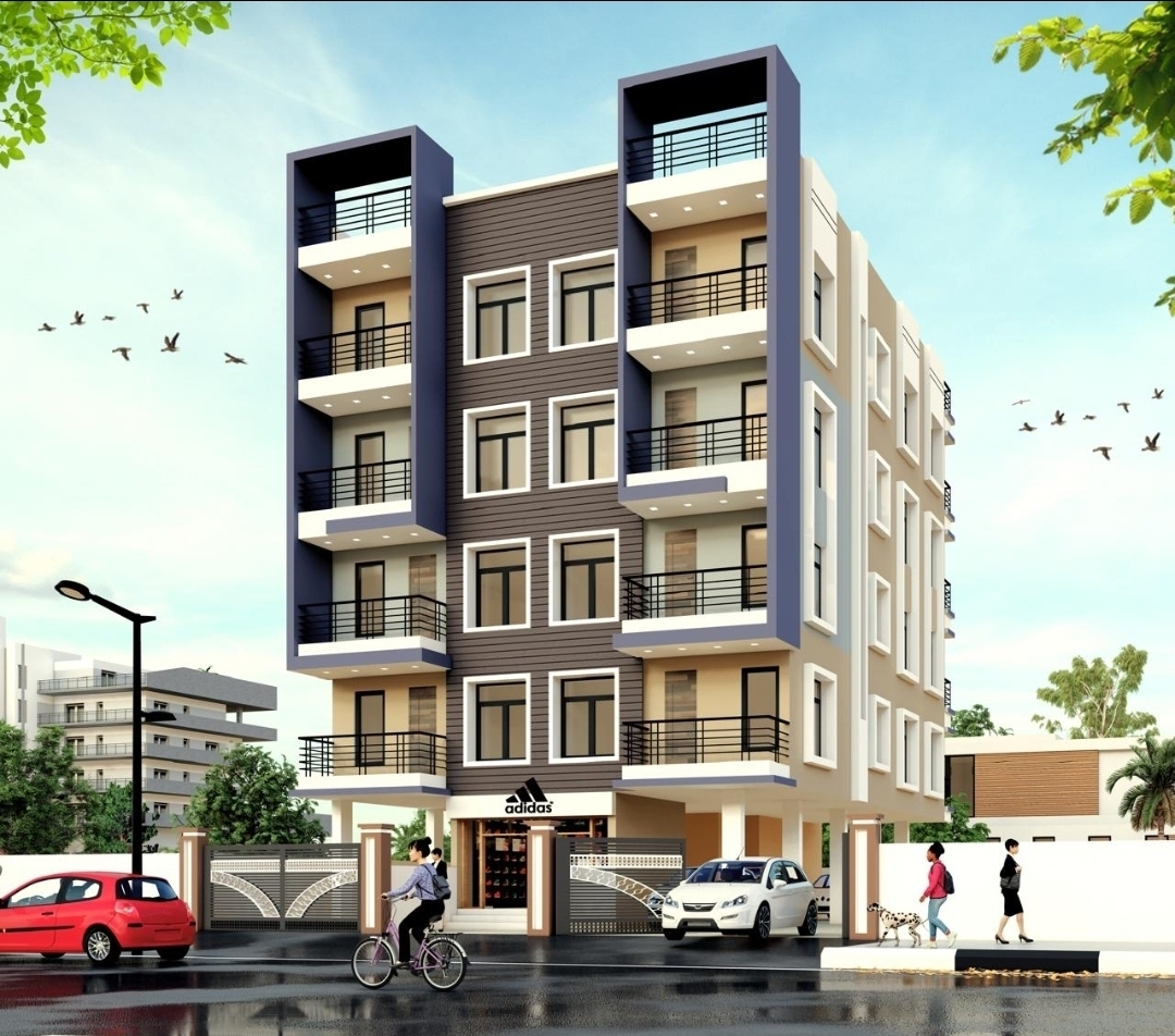 3 BHK + Study Room Apartment For Sale in New Town