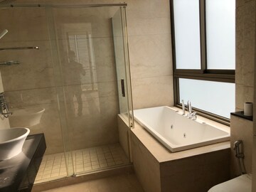 Bathroom in 3.5 BHK Apartment at M3M Golf Estate, Sector 65 – for Rent