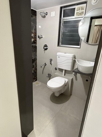 Bathroom in 1 BHK Apartment at Agarwal And Doshi Complex, Vasai West – for Sale