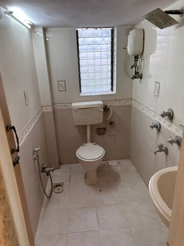 Bathroom in 3.5 BHK Apartment at Duplex Heights, Andheri West – for Sale