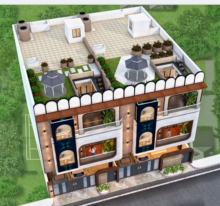 Exterior View, new sanganer road 5 Bedroom 4250 Sq.Ft. Independent House In New Sanganer Road Jaipur 7819258