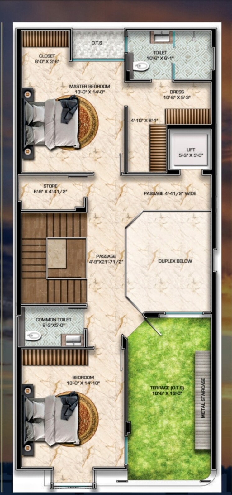 Exterior View, new sanganer road 5 Bedroom 4250 Sq.Ft. Independent House In New Sanganer Road Jaipur 7819258