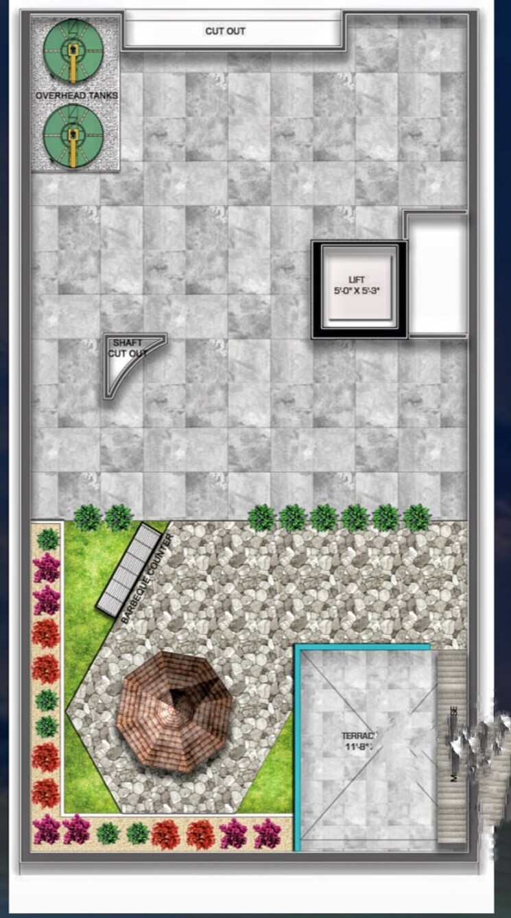 Master Plan, mansarovar 5 Bedroom 5250 Sq.Ft. Independent House In Mansarovar Jaipur 7819264