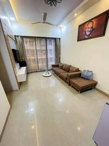 Living Room in 2 BHK Apartment at Hubtown Gardenia, Mira Road – for Sale