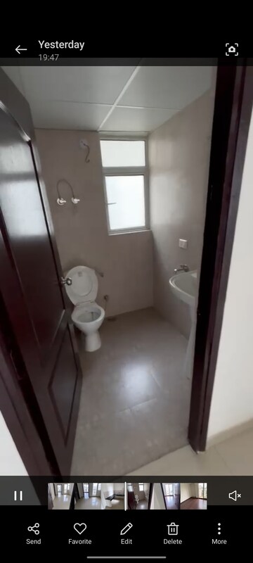 Bathroom in 1 BHK Apartment at Aditya World City, Shahpur Bamheta – for Sale