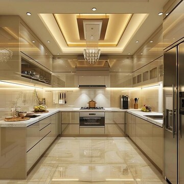 Kitchen in 3.5 BHK Villa at Bhimenahalli – for Sale