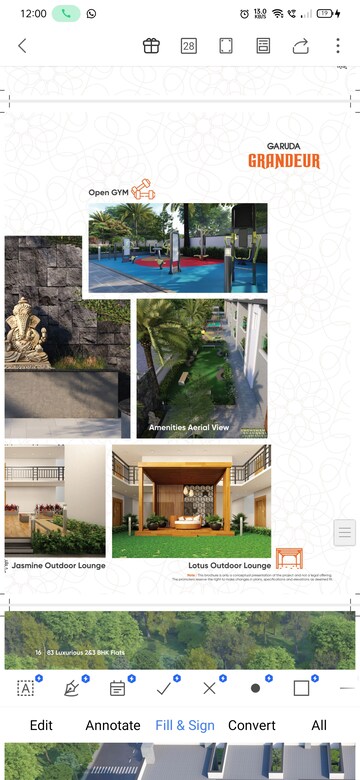 3 BHK Apartment – Exterior View View at Garuda Grandeur, Bowrampet - for Sale