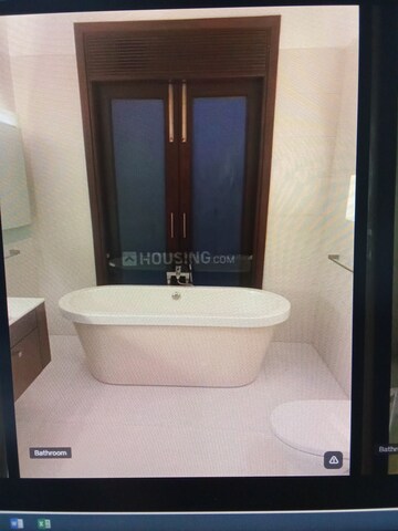 Bathroom in 4 BHK Builder Floor at Panchsheel Park – for Rent