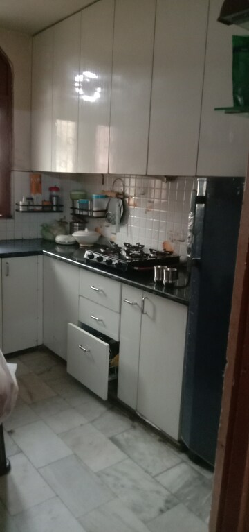 Kitchen in 2 BHK Apartment at Radha Swami Apartments, Patel Nagar – for Sale