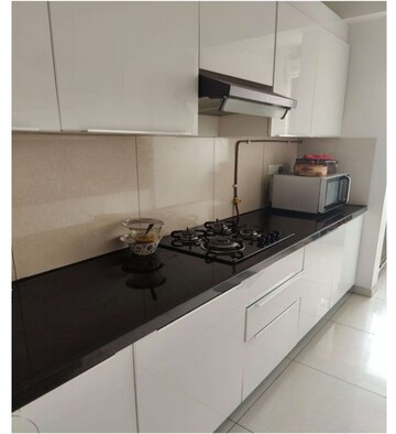 Kitchen in 2 BHK Apartment at Shapoorji Pallonji Vicinia, Powai – for Rent
