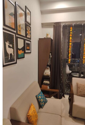 Living Room in 2 BHK Apartment at Shapoorji Pallonji Vicinia, Powai – for Rent