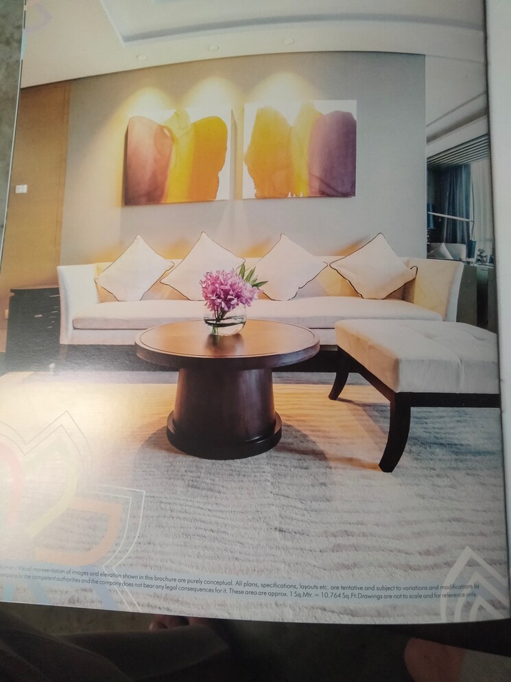 Living Room, uninav-utopia 3 Bedroom 2125 Sq.Ft. Apartment In Morti Ghaziabad 7820726