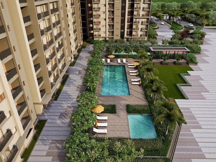 Exterior View, goyal-orchid-piccadilly 2 Bedroom 1151 Sq.Ft. Apartment In Thanisandra Main Road Bangalore 7820802