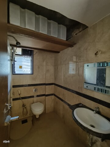 Bathroom in 3 BHK Apartment at Kalyan West – for Sale