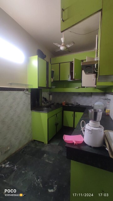 Kitchen in 2 BHK Builder Floor at Mehrauli – for Rent