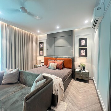 Living Room in 3 BHK Builder Floor at Sushant Lok 2, Sector 56 – for Sale