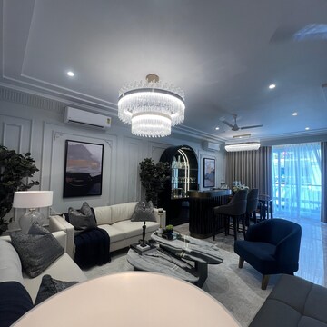 Living Room in 3 BHK Builder Floor at Sushant Lok 2, Sector 56 – for Sale