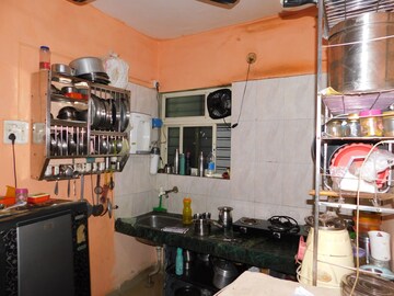 Kitchen in 1 BHK Builder Floor at Sai Shraddha Apartment Virar, Virar East – for Sale