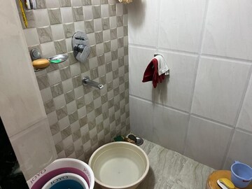 Bathroom in 1 BHK Apartment at Moraj Residency, Sanpada – for Sale